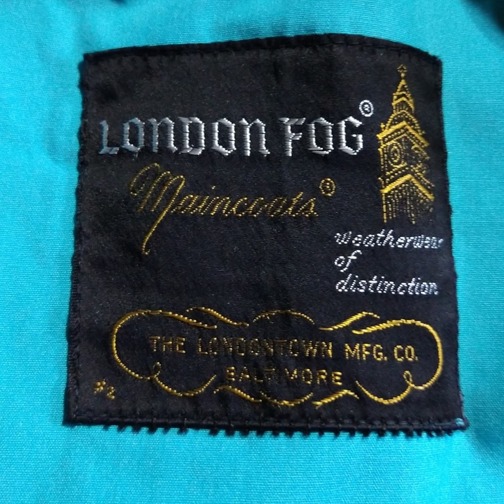 LONDON FOG vintage spring trench coat S - Picture 7 of 8